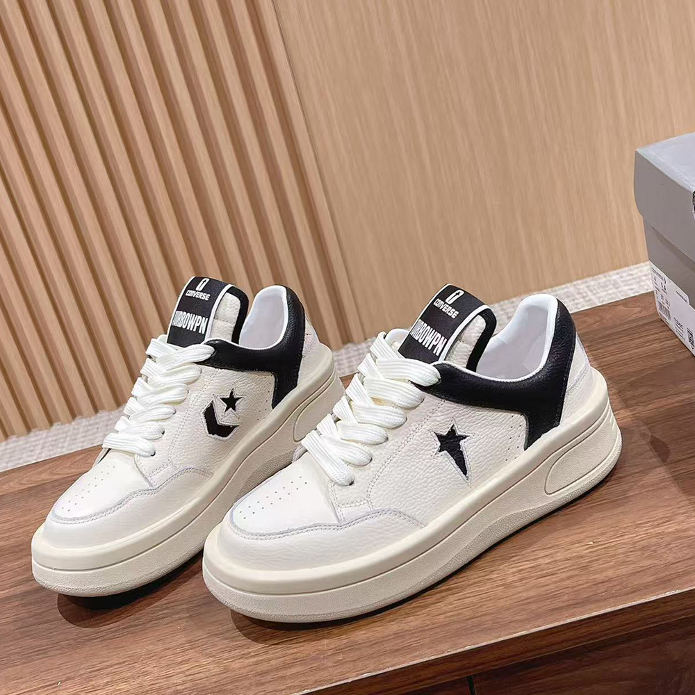 Rick Owens X Drkshdw Turbowpn Leather Sneakers (Replica)