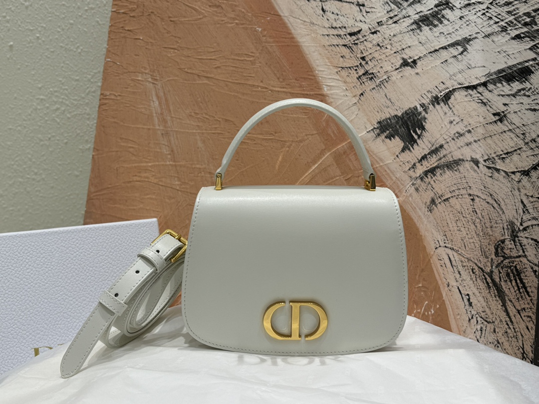 Top Christian Dior Cowhide 30 Montaigne Bag 19 x 12 x 8 cm - 3 Colors&GHW