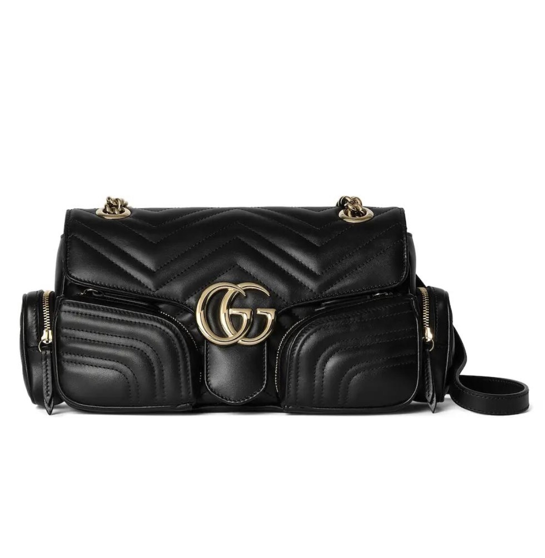 TOP GUCCI GG Marmont Multi-Pocket  Bag 25.5 X 15 X 7 cm - 3 Colors