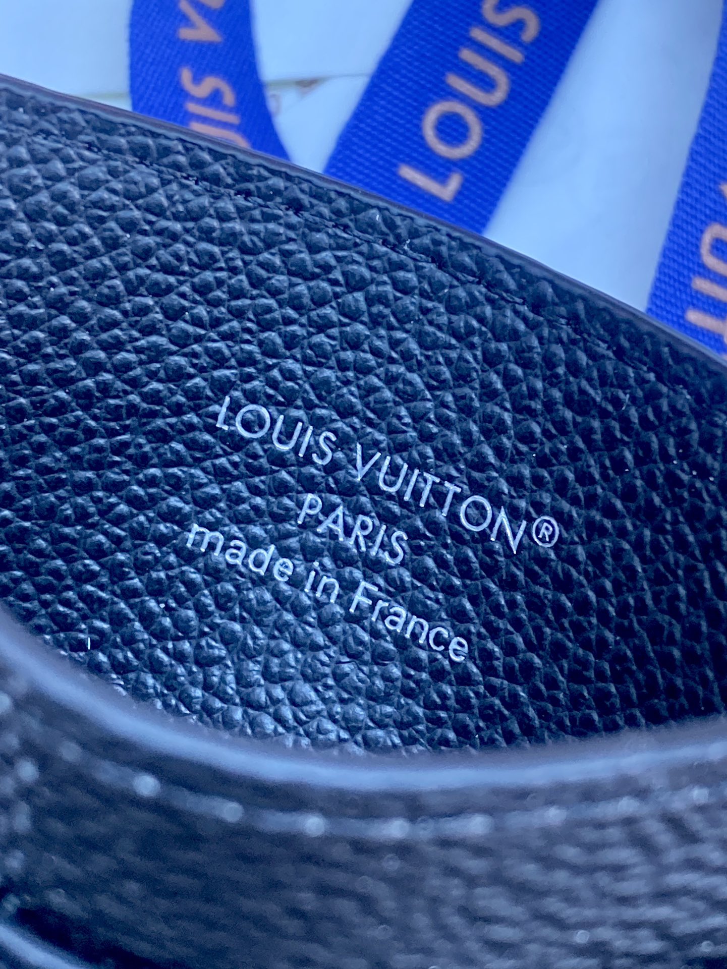 TOP Louis Vuitton LV Damier Graphite Printed Card Holder Damoflage Canvas 11x7x1.5cm - Black