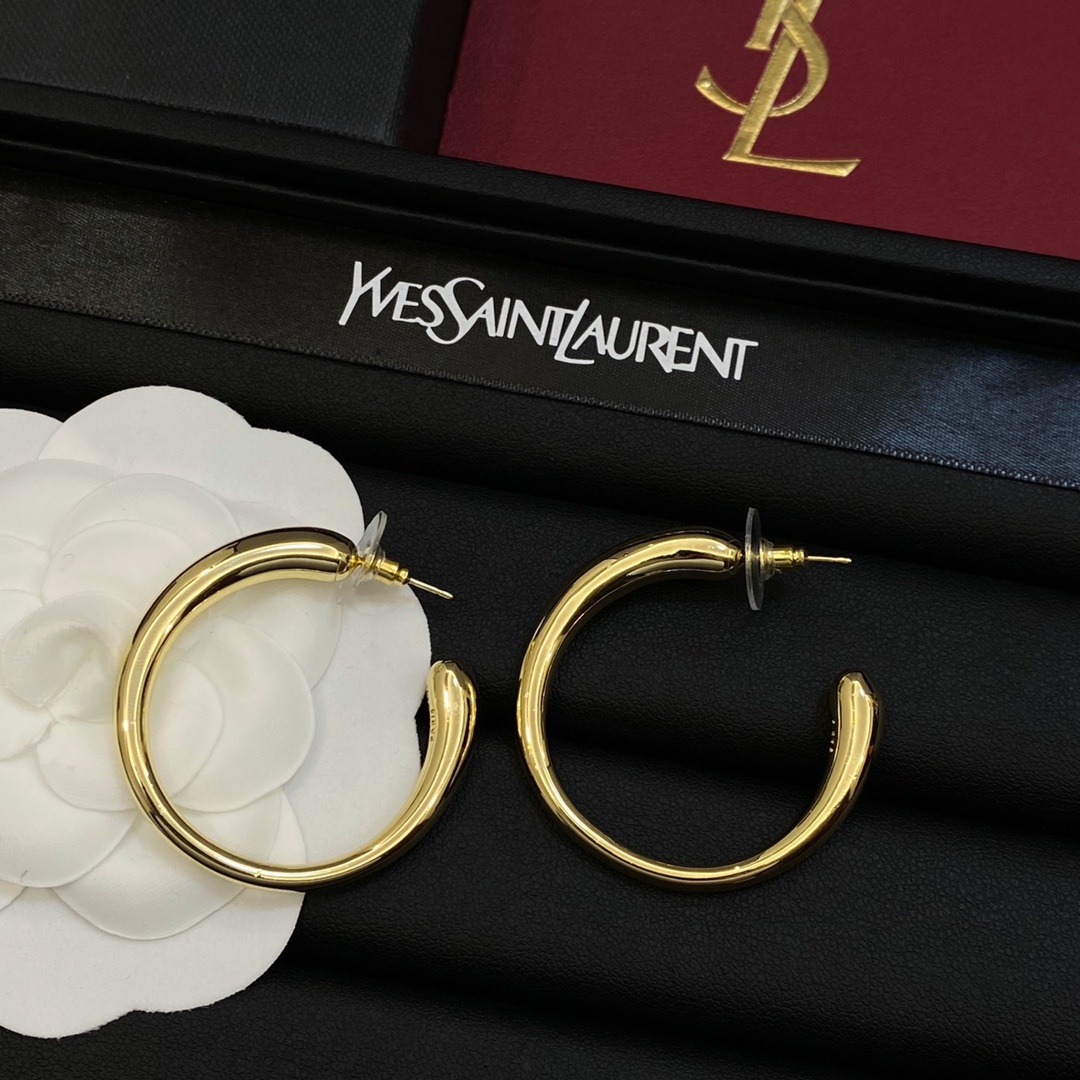 TOP Yves Saint Laurent YSL Earrings - 2 Color