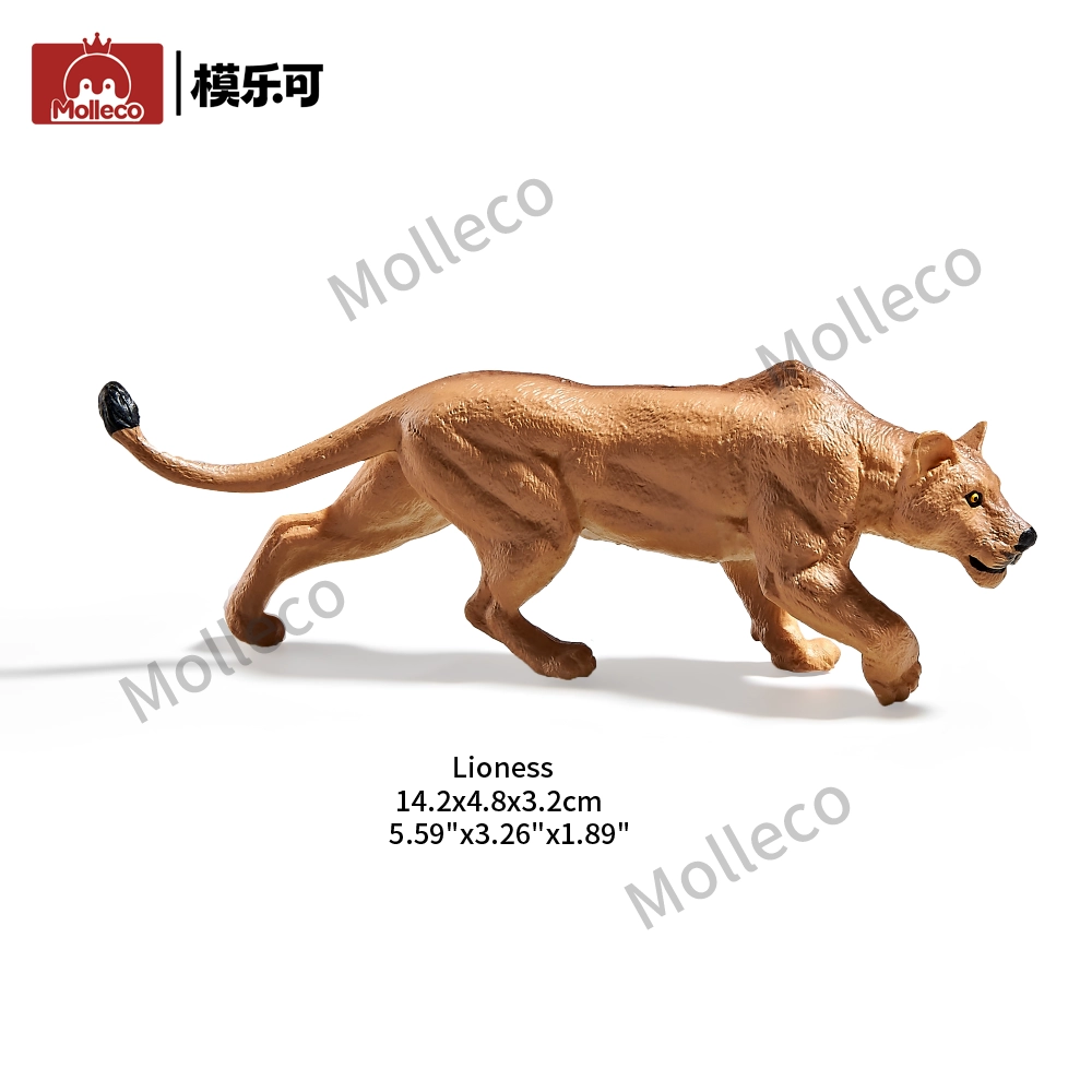 Molleco Animal Figure Toys for Kids and Children  Lioness CP012