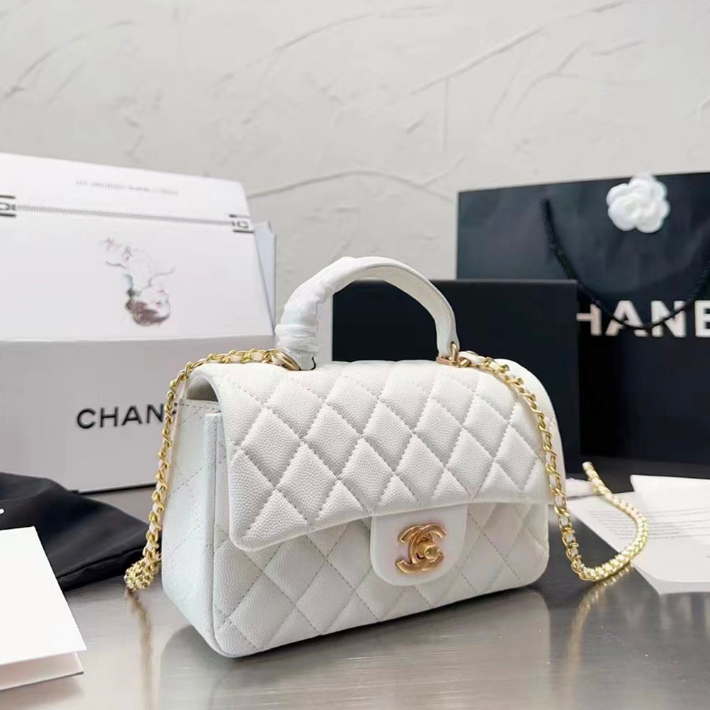 Chanel Caviar CF  20CM (Replica)