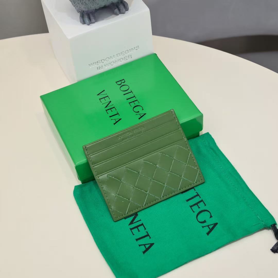 Bottega Veneta Intrecciato Credit Card Case (Replica)