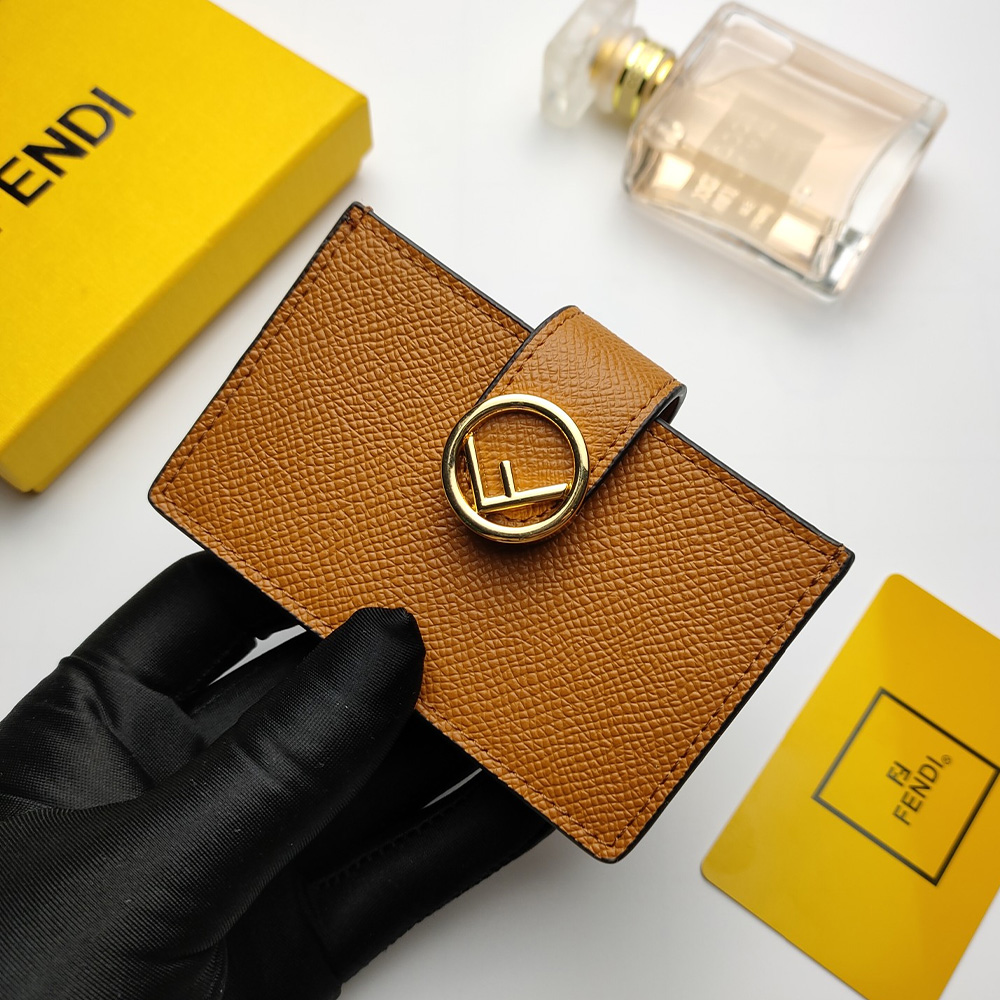FENDI Calfskin Card Holder (Replica)