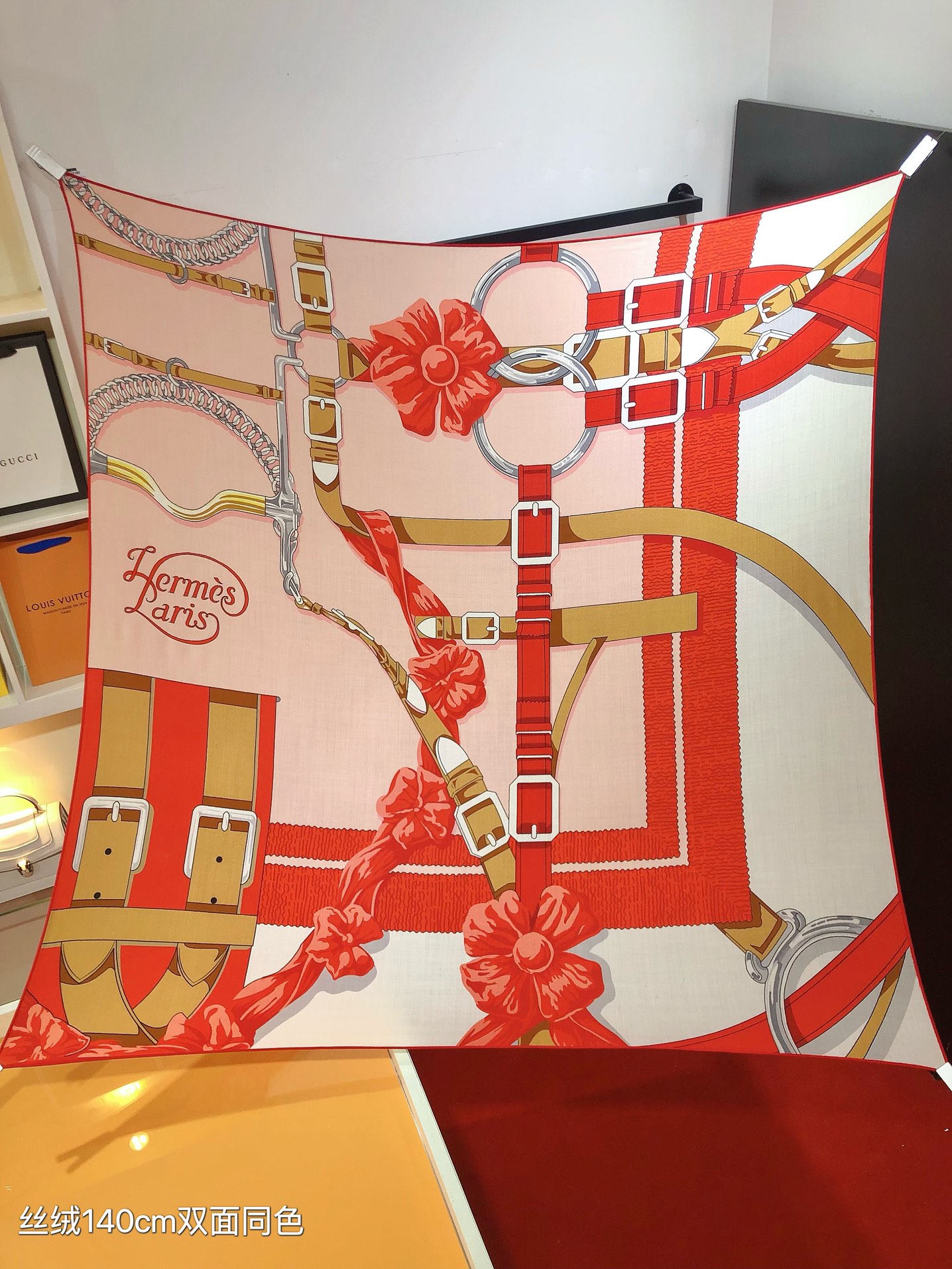 TOP HERMES Square Scarf 140 x 140 cm - 3 Colours