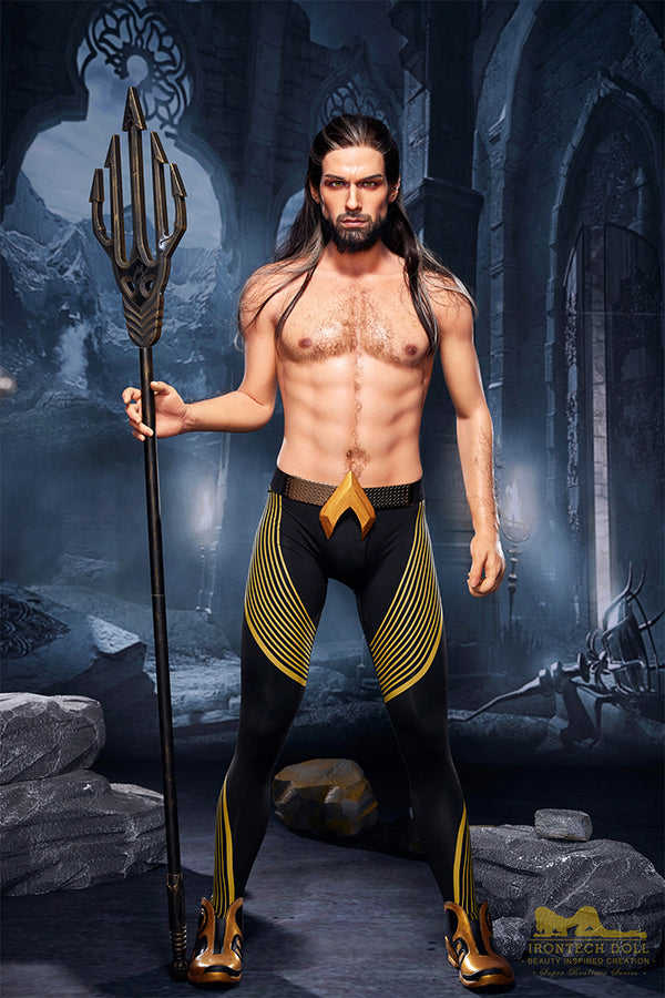 170cm/5ft7 Male Aqua man Realistic Silicone Sex Doll - M5 Thomas Tanned