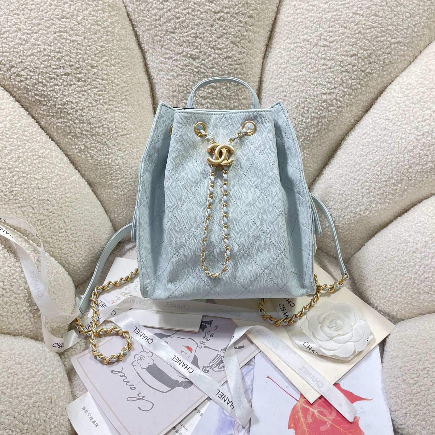 TOP CHANEL 25 Backpack 23x23x14cm - 5 Color