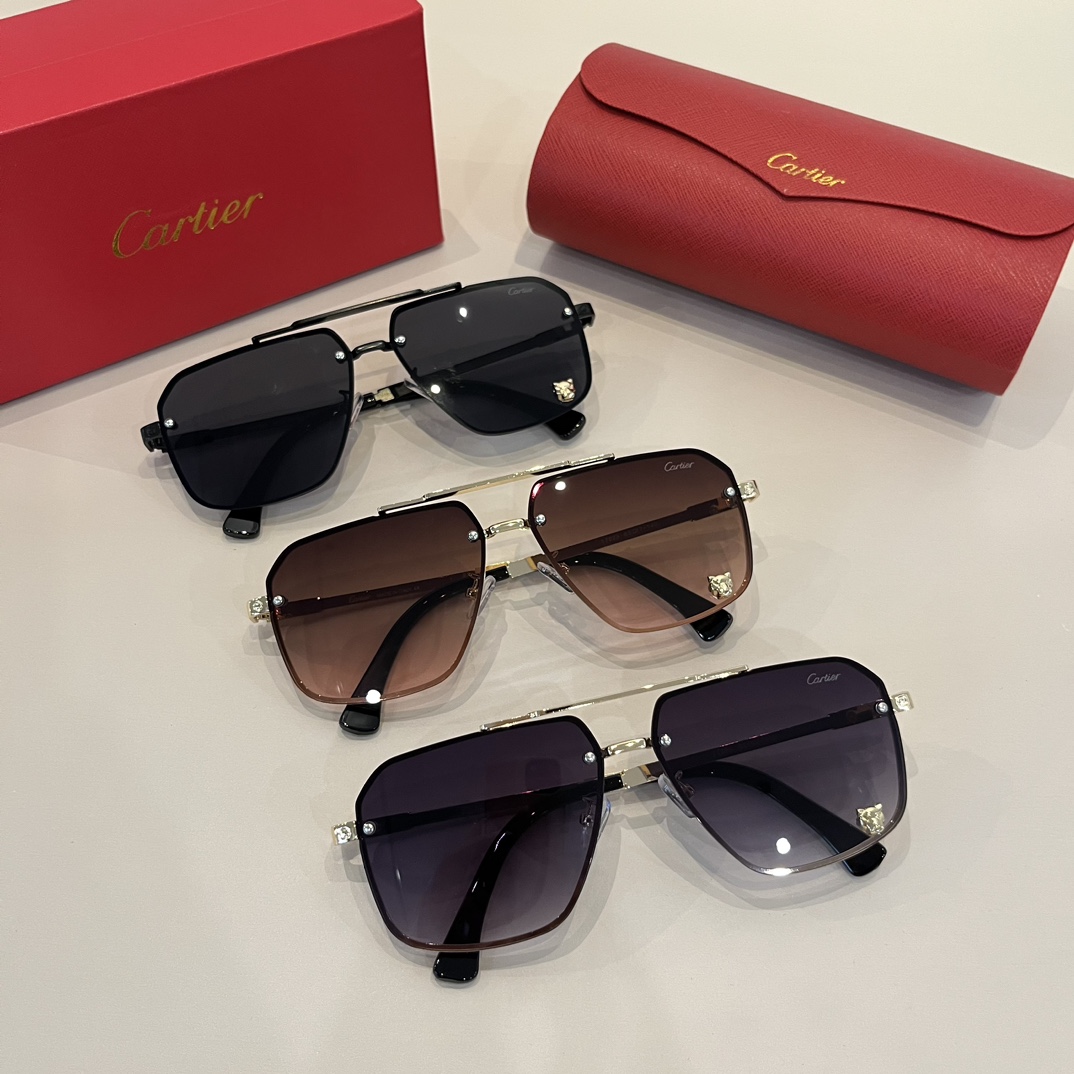 TOP Cartier Sunglasses - 3 Color