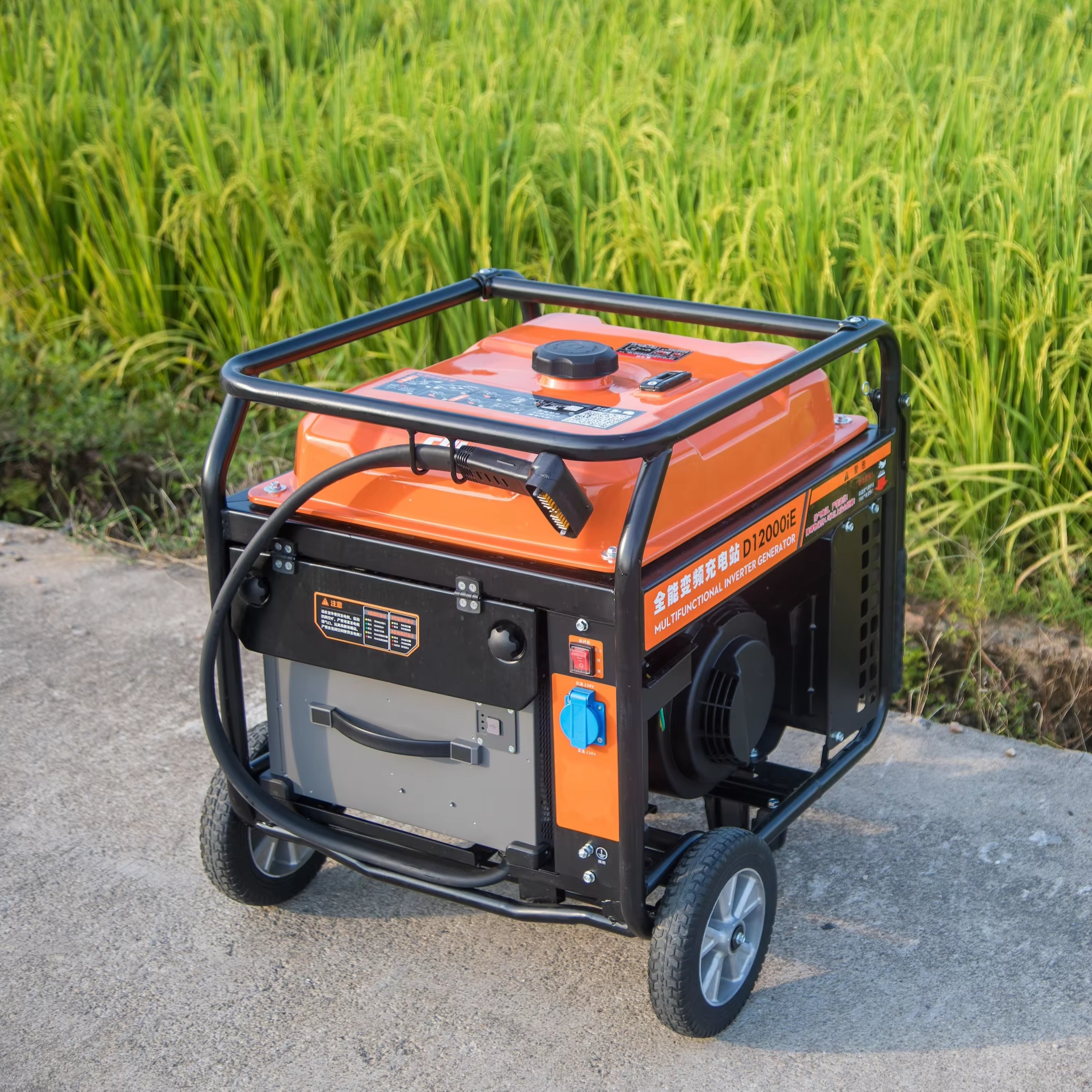 Multifunctional D12000iE Inverter Generator for DJ Agras T20P T30 T40 Agricultural Drones Accessories