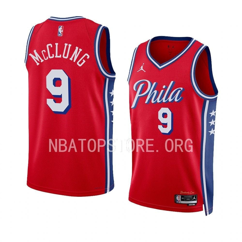 Mac McClug Philadelphia 76ers 2022-23 Statement Jersey