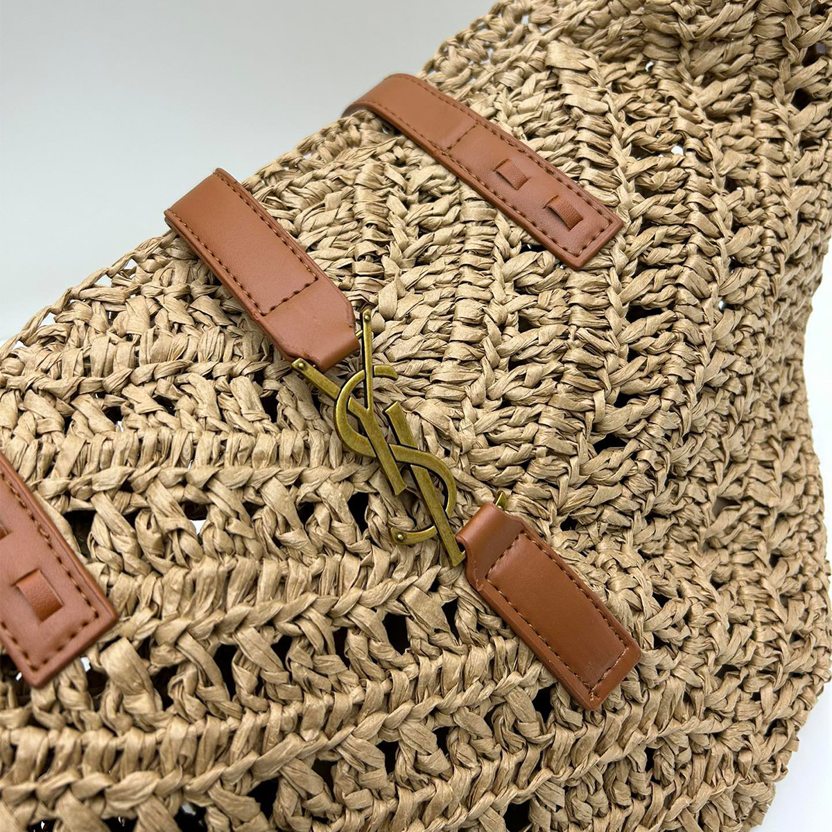 Saint Laurent Medium Raffia Tote(7A regular version)