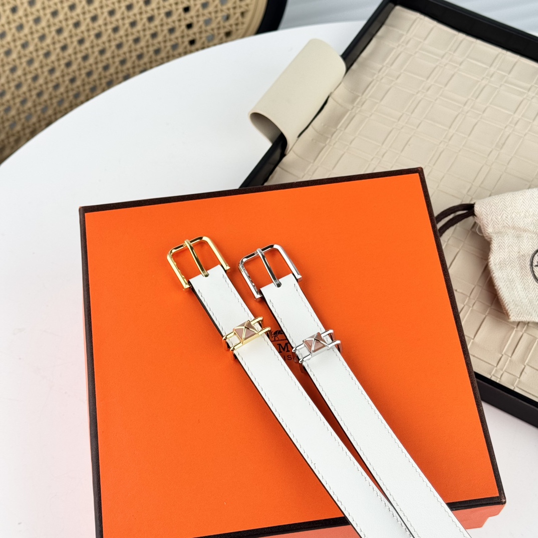 TOP HERMES 2CM Swift Cowhide Belt - 2 Colors