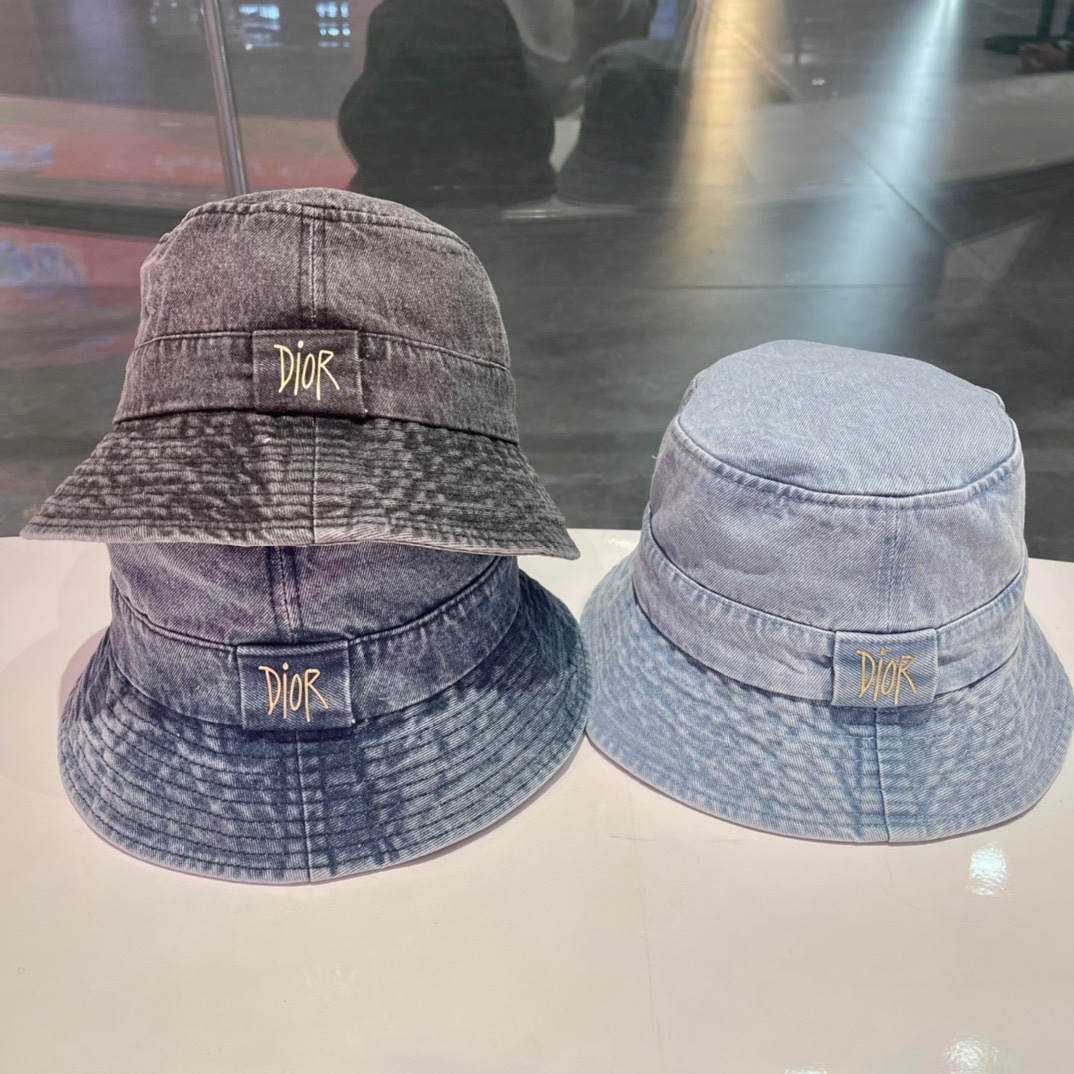 TOP Christian Dior Cowboy Fisherman Hats - 3 Colors
