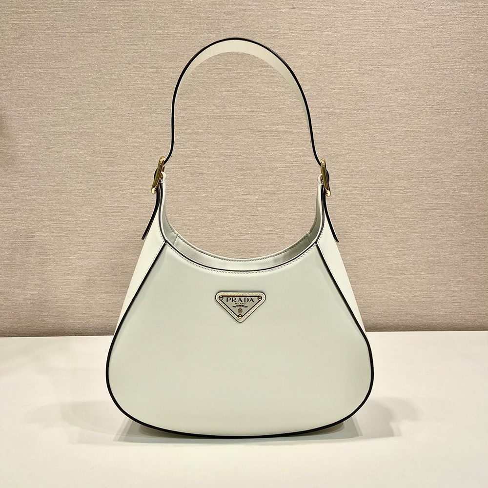 PRADA Calfskin Hobo Bag Shoulder Bag (Replica)