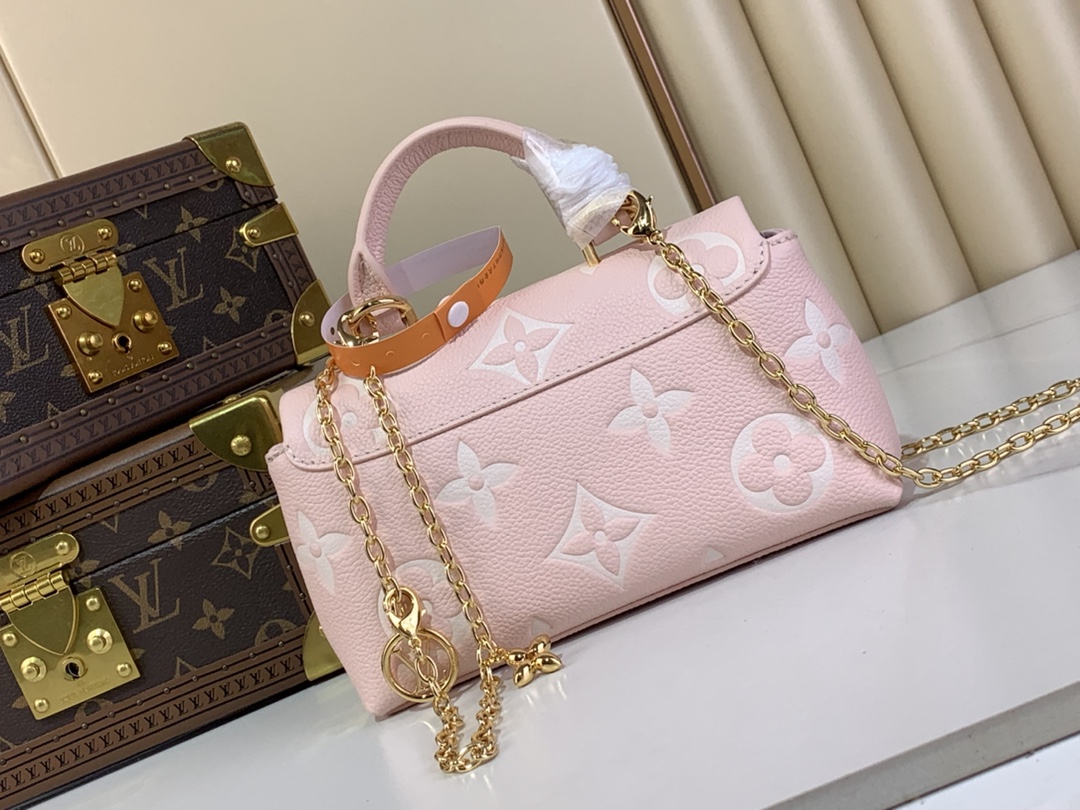 TOP Louis Vuitton LV NANO MADELEINE Bag 21× 12.5 × 6cm - Pink