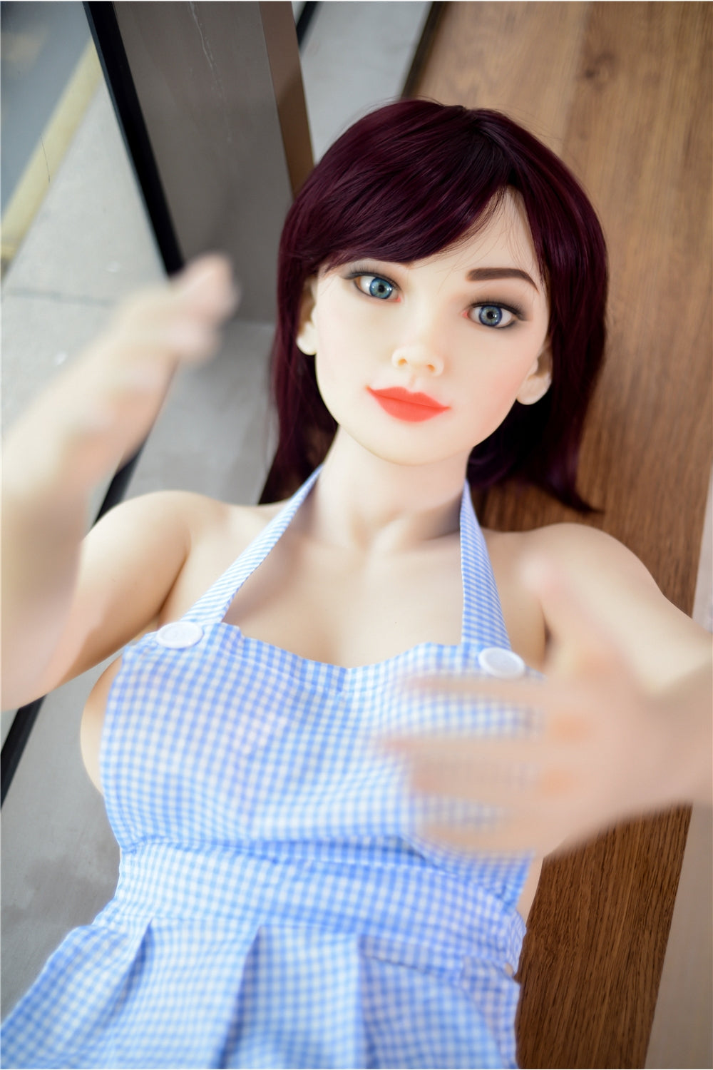 160cm/5ft3 D-Cup Big Boobs Beautiful Asian Fair TPE Sex Doll-Hellen