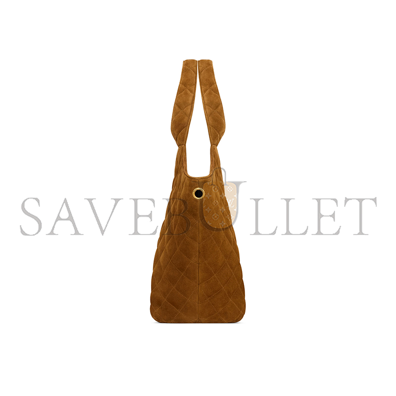 YSL ICARE MEDIUM IN QUILTED SUEDE 858191AAF9P2916 (31*28*15cm)