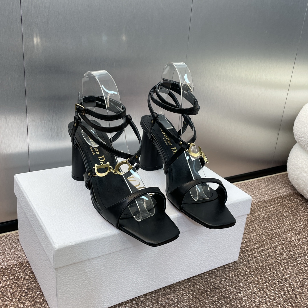 TOP Christian Dior C'est 9cm High Heel Sandals - 3 Color