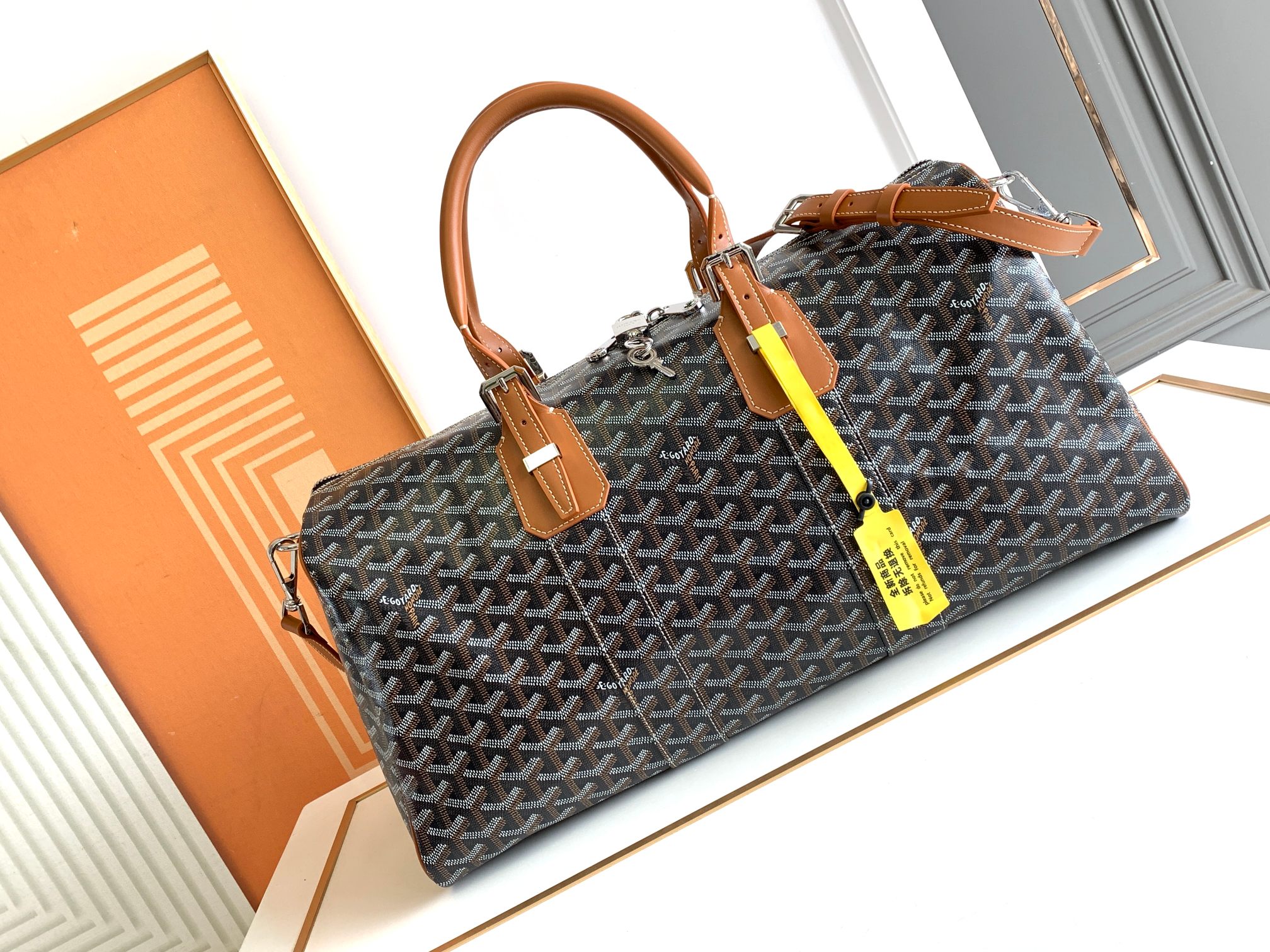 TOP Goyard Boston 45 Travel Bag 49x22x27cm - 5 Color