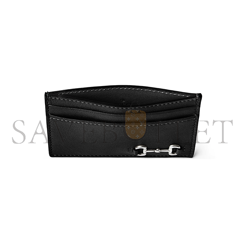 GUCCI CARD CASE WITH HORSEBIT 846952 (11*7cm)