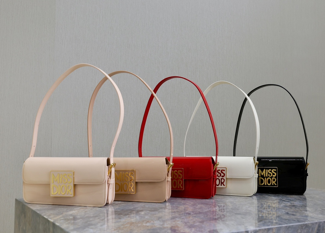 TOP Christian Dior Miss Dior Flap Bag 22 x 11 x 6cm - 5 Colors