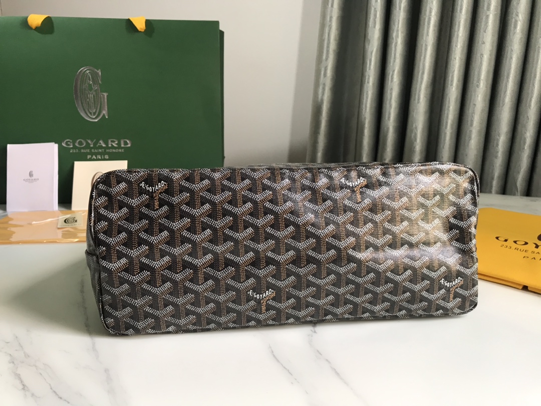 Goyard hobo boheme black tan
