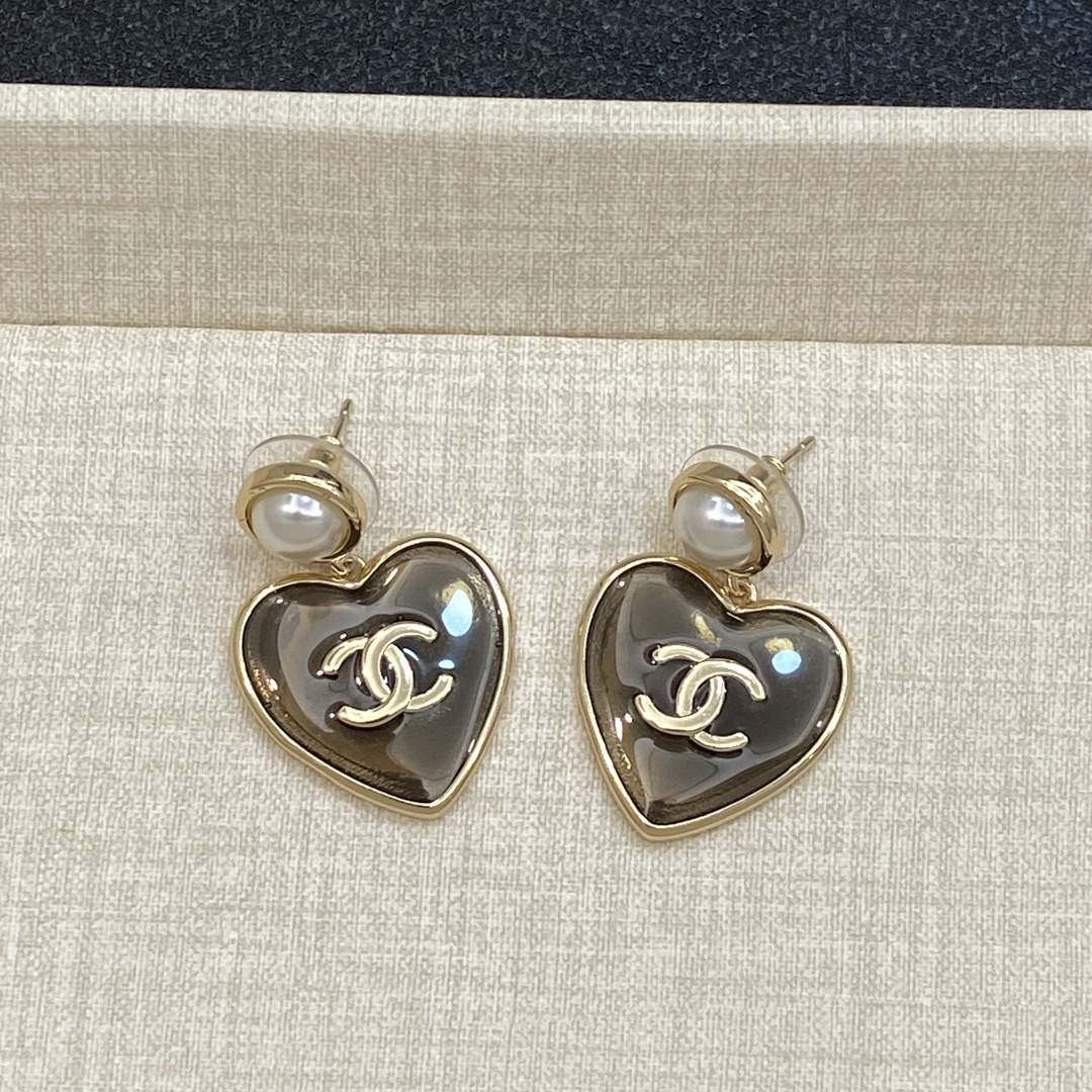 TOP CHANEL Earrings- 2 Colors