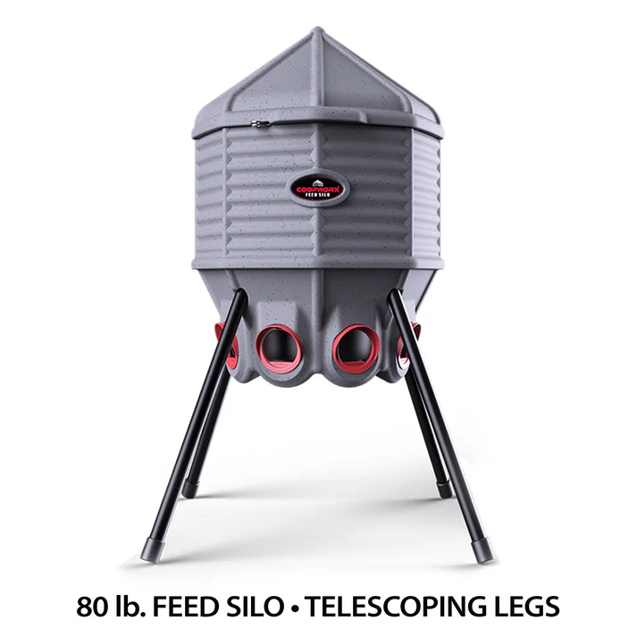 CoopWorx Feed Silo, 80 lb Capacity