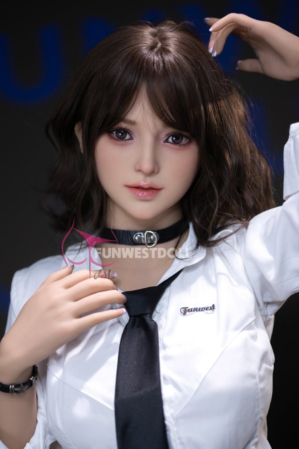 EU In Stock - 155cm/5ft1 F-cup Korean Big Boobs TPE Sex Doll - #038 Natural Alice