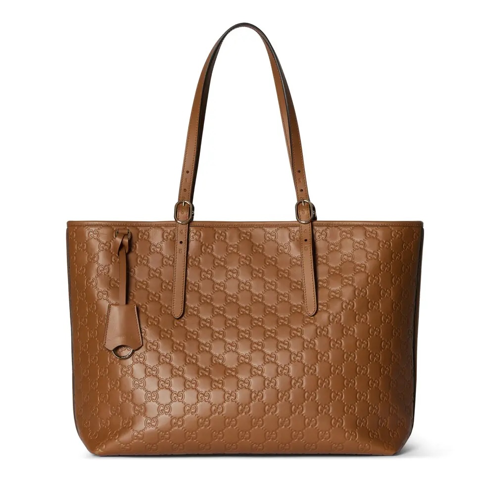 TOP GUCCI GG Emblem Handbag 37 x 31 x 16 cm - 2 Colors