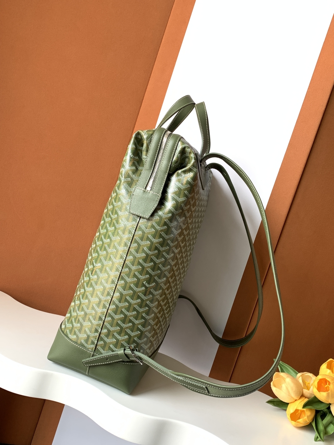 TOP Goyard Cisalpin Backpack 33x43x14cm - Green