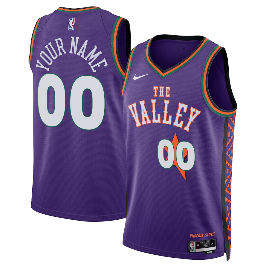Unisex Phoenix Suns Purple 2024/25 Custom Swingman Jersey - City Edition