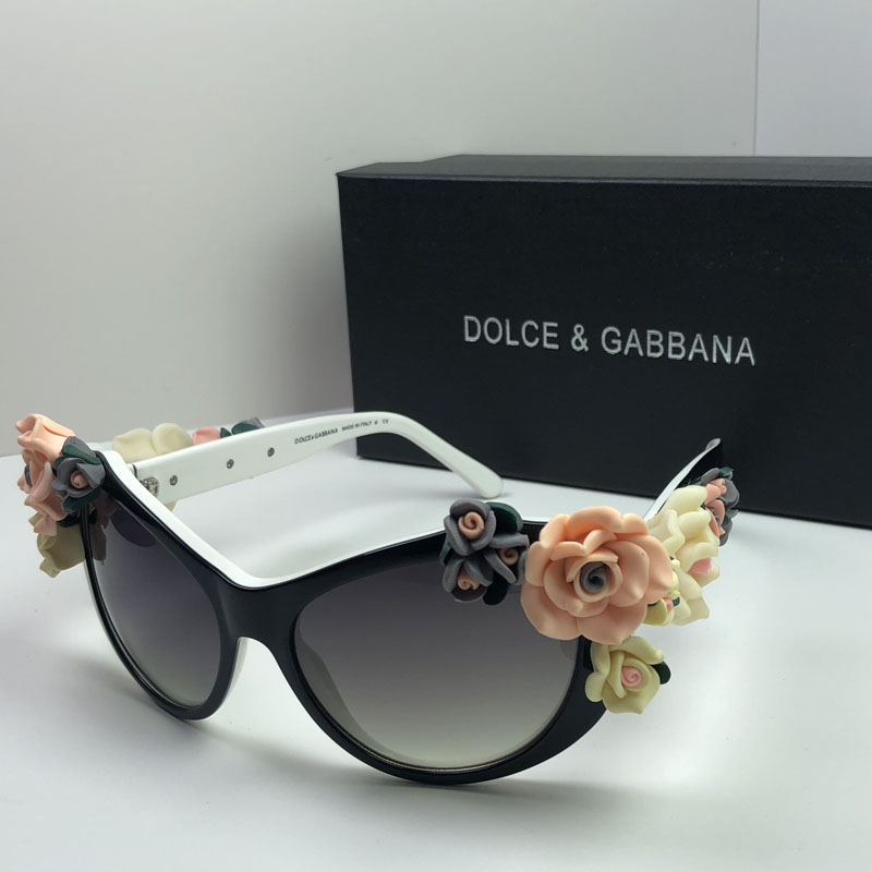 DOLCE & GABBAN DG Stereo Mark With drill  Sunglasses Top quality （Replica）