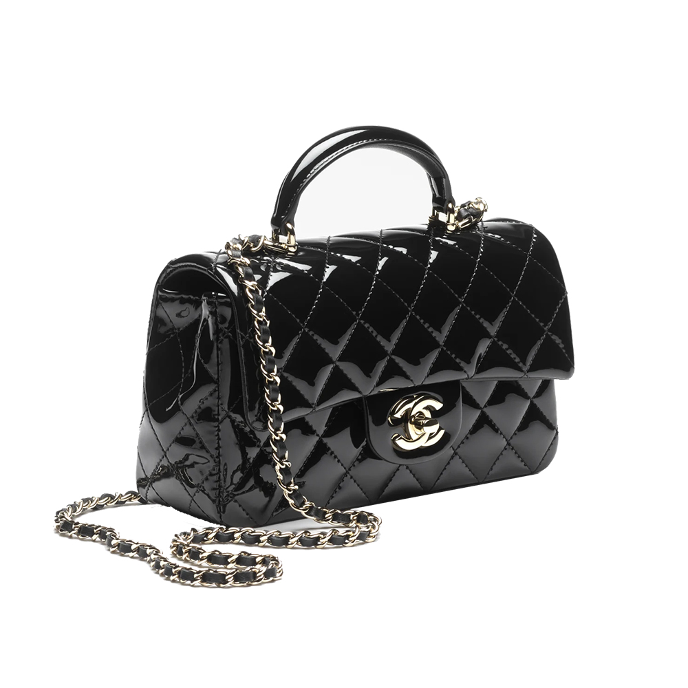 Chanel Mini Classic Handbag With Top Handle（10A Mirror Version）