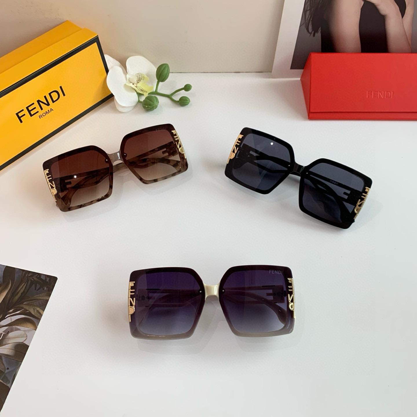 TOP FENDI Sunglasses - 3 Color