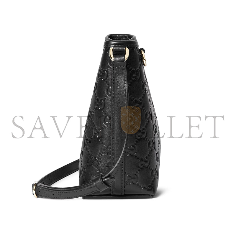GUCCI GG EMBLEM NANO BUCKET BAG 847090 (18*15*8cm)
