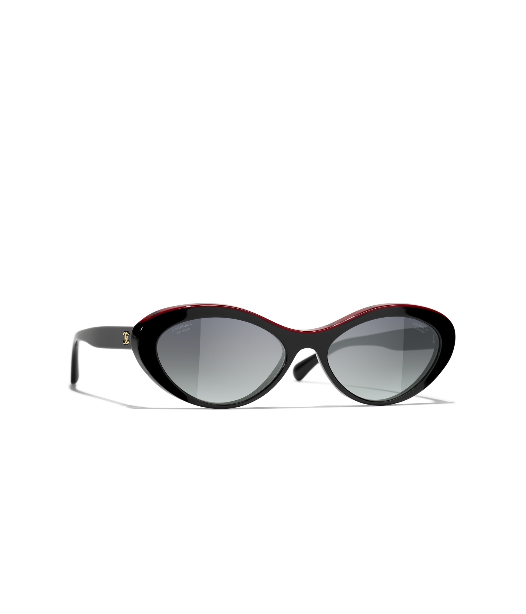 CHANEL Oval Sunglasses A71341X08101S
