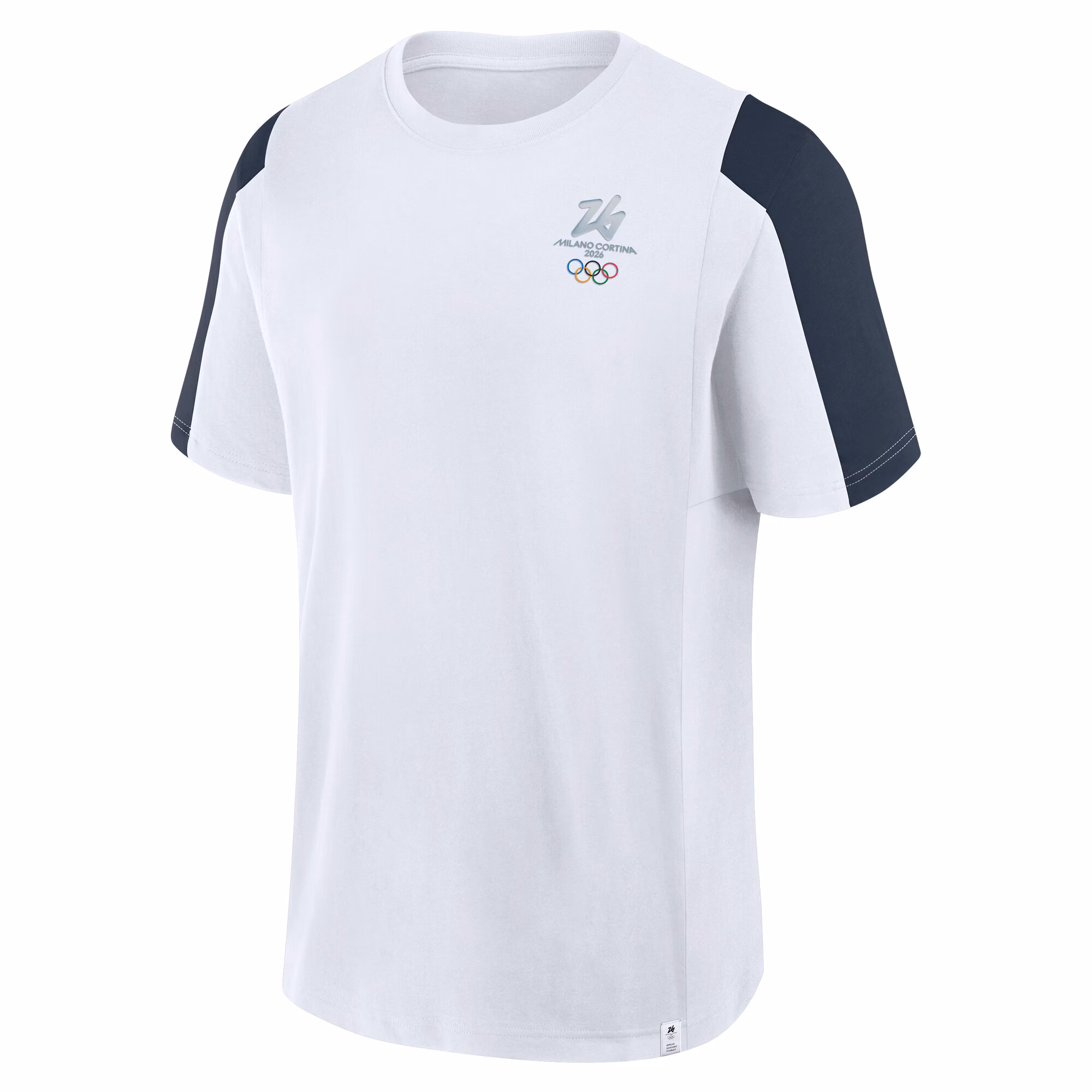 Milano Cortina 2026 Olympics Panel T-Shirt - White