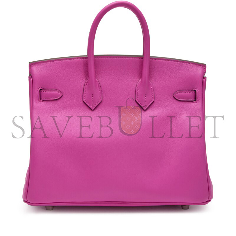 HERMES SWIFT BIRKIN 25 PALLADIUM HARDWARE (25*20*13cm)