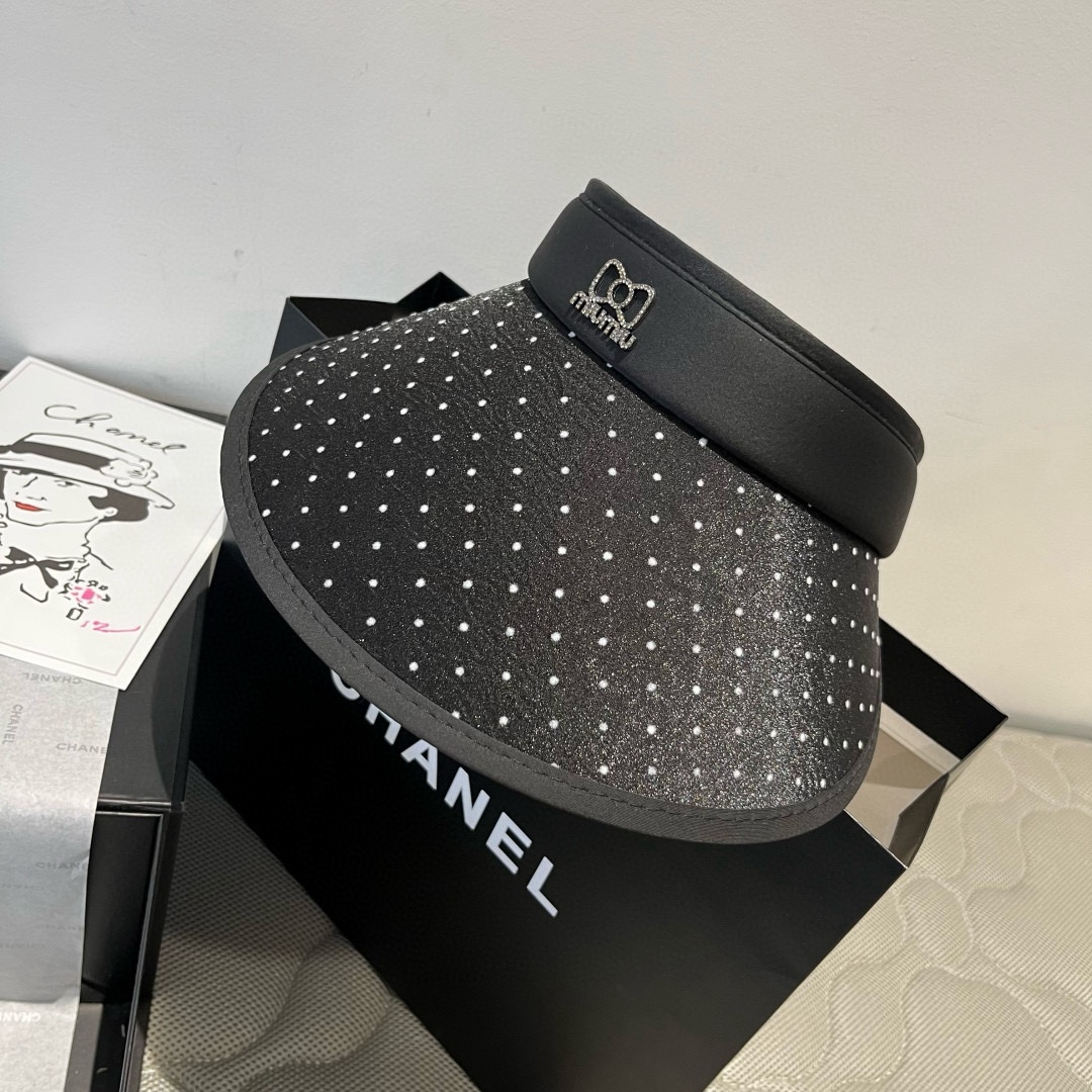 TOP Miu Miu Polka Dot Sun Hat - 2 Color