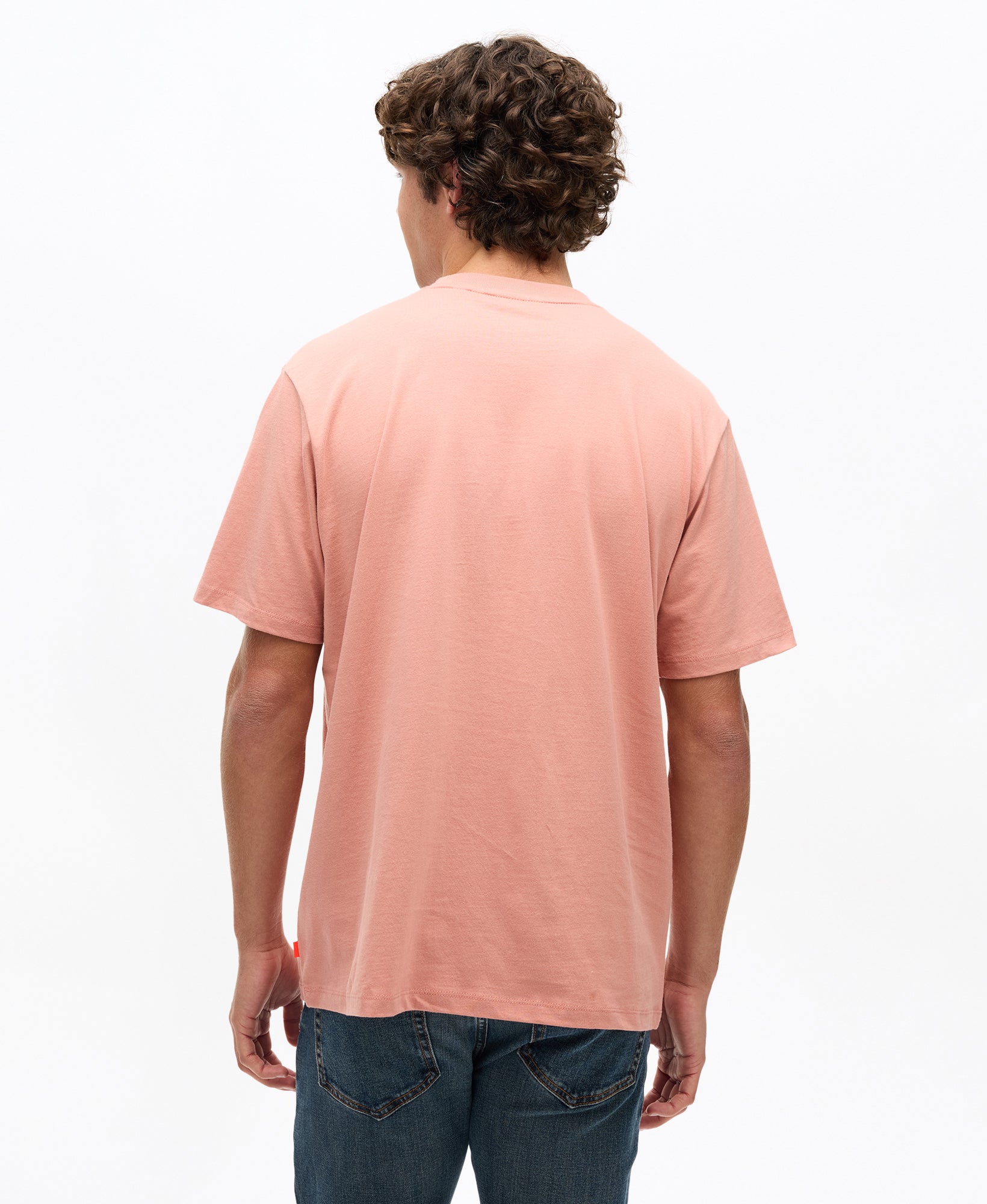 Loose Logo Graphic Tee | Cameo Brown