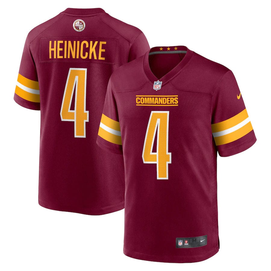 Taylor Heinicke Washington Commanders Jersey