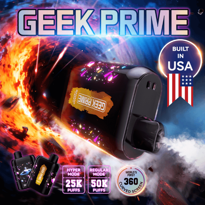 Geek Prime 50K Disposable Vape