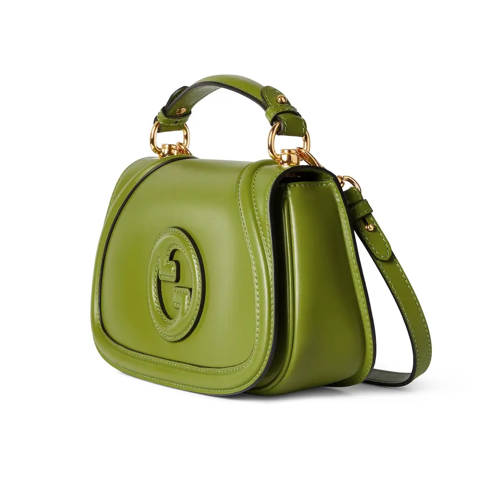 TOP GUCCI Blondie Handbag 26.5x 16.5x 8.5cm - Green