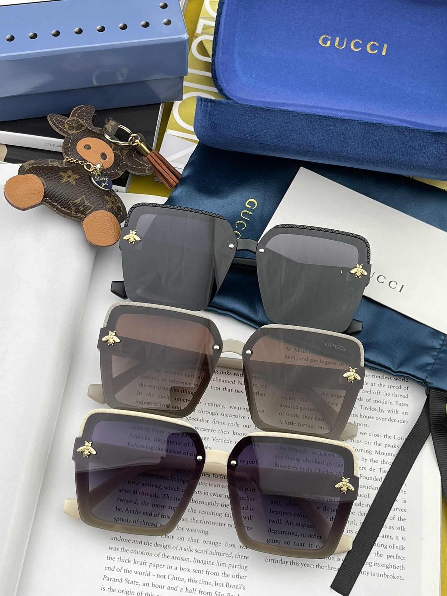 TOP GUCCI Women's HD Thickened  Polarized Sunglasses - 3 Color
