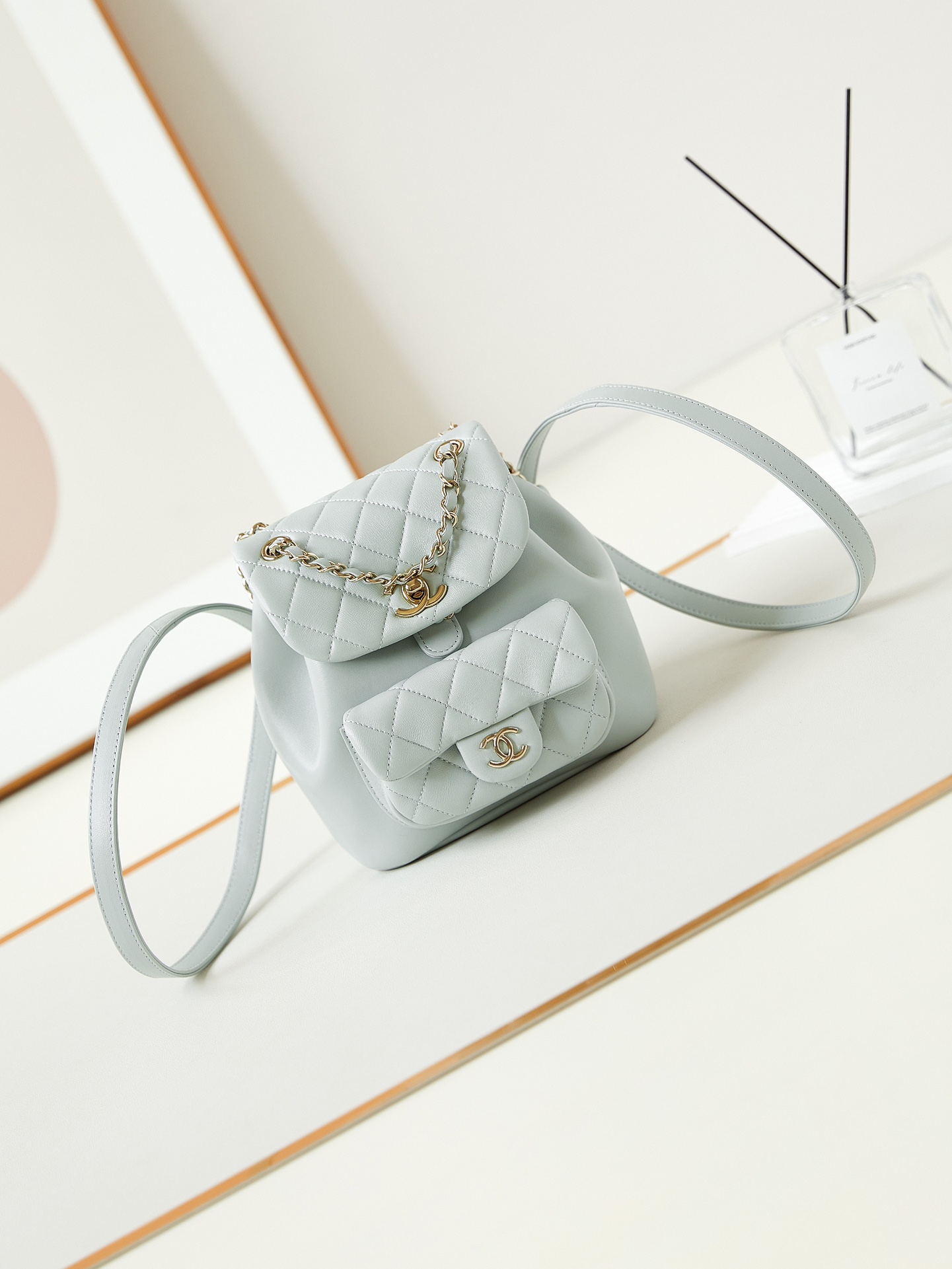 TOP CHANEL Lambskin Duma Bag 18×18×12cm - 5 Color