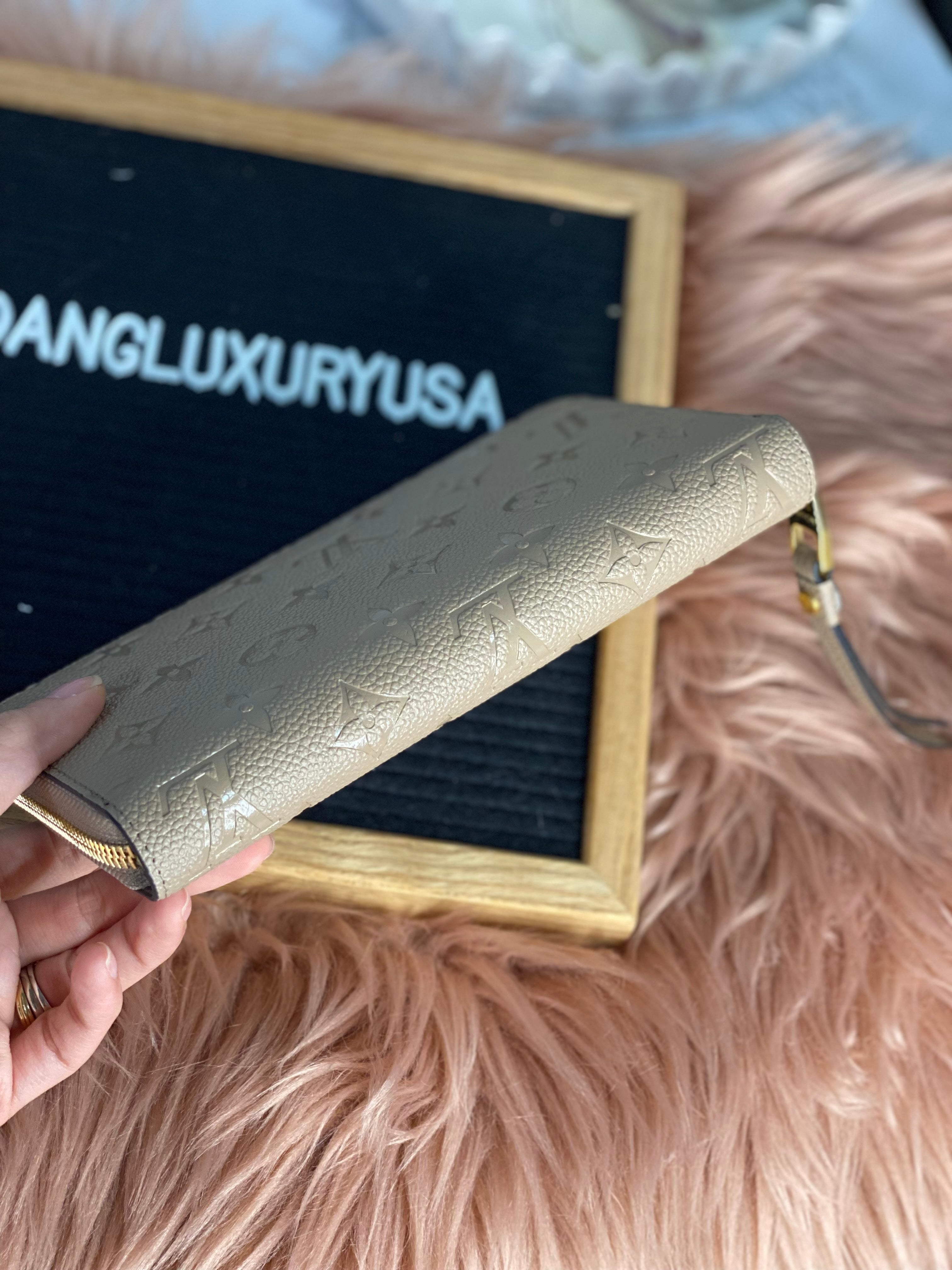 TOP Louis Vuitton LV LV Zippy Wallet Empreinte - Turtle Dove