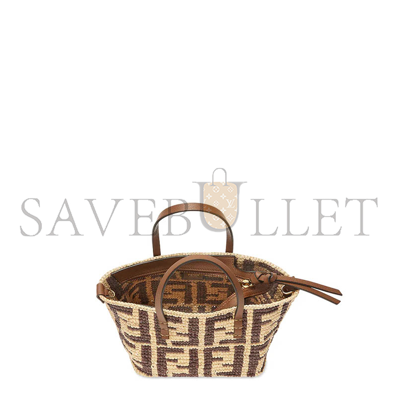 FENDI MINI ROLL 8BS096AS3BF1PII (15.5*13*11cm)