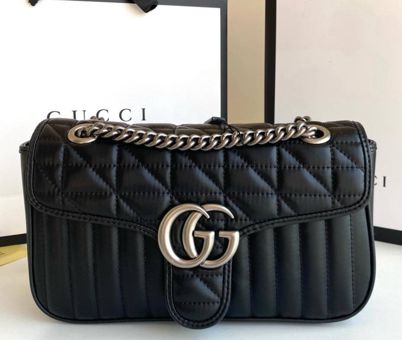 Gucci GG Marmont -Vertical stripes(Replica)